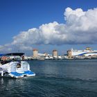 Clouds over Mandraki Harbour