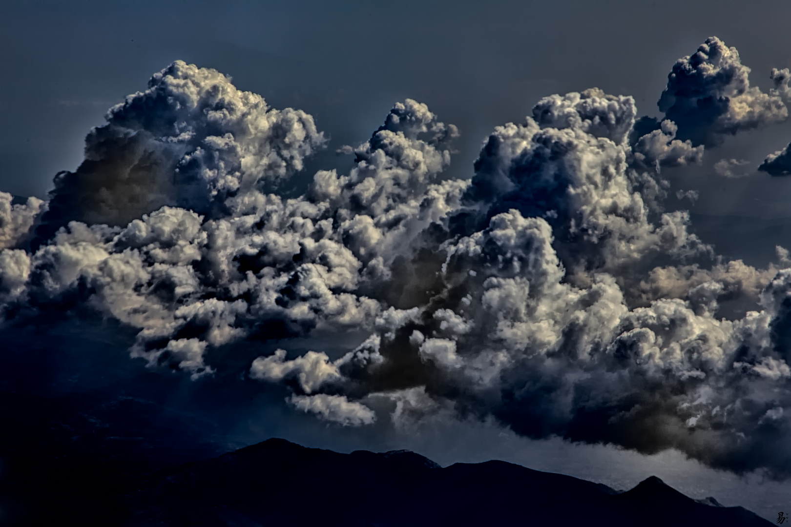 clouds over Peloponnese