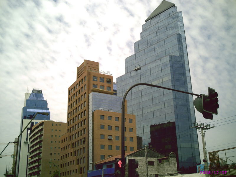 Clouds over Santiago de Chile