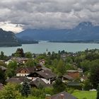 Clouds over St Gilgen and Lake Wolfgang (Austria)