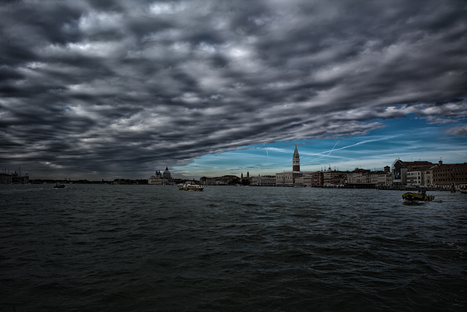 clouds over venice