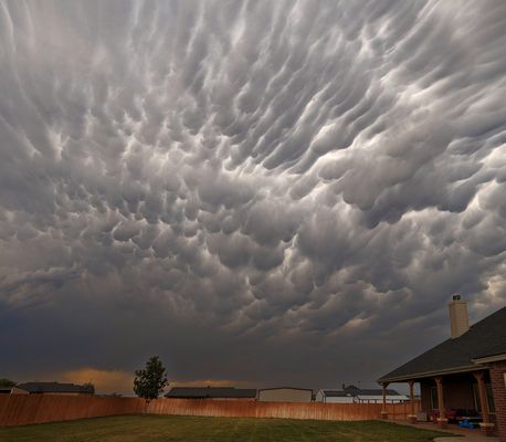 Clouds over West Texas