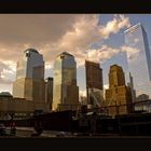 Clouds over World Financial Center