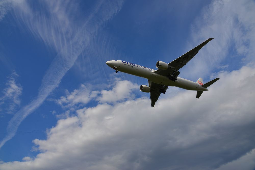 Clouds & Plane 4