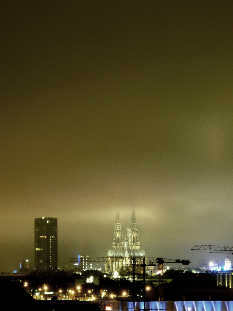 CLOUDS TOUCH THE CATHEDRAL