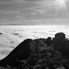 Clouds under Zwickauer Hütte (2985m)