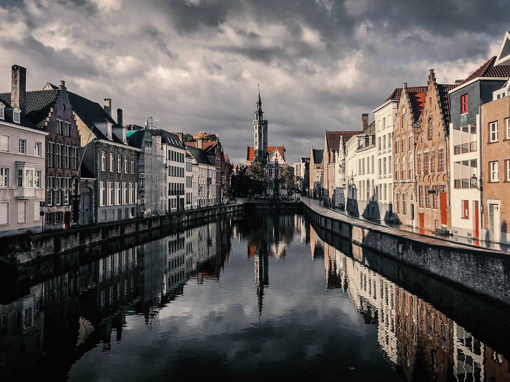 Cloudy Bruges