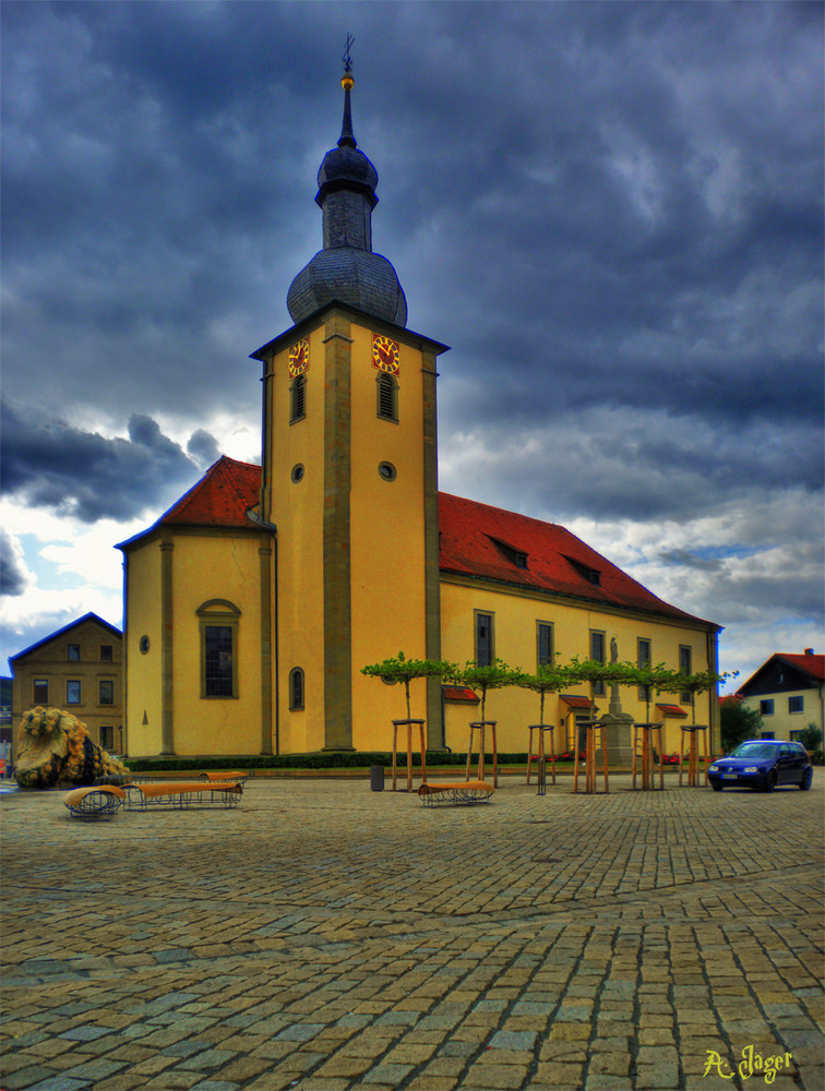 Cloudy Church