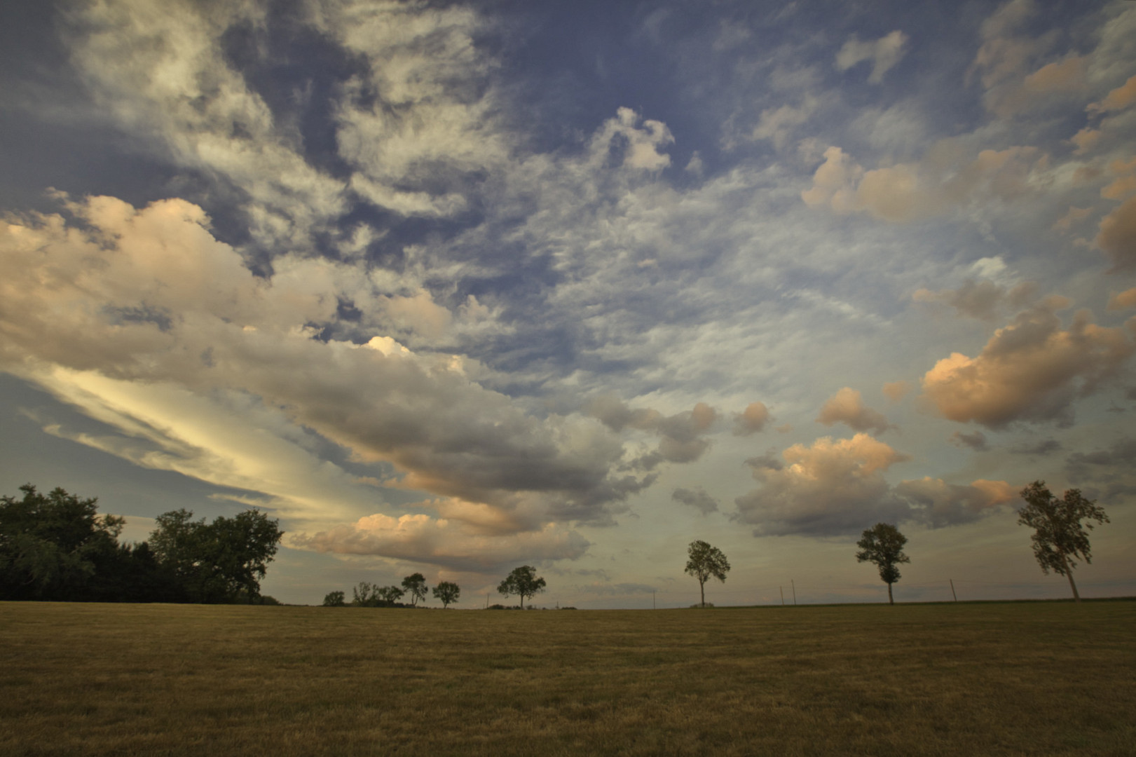 Cloudy evening