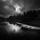 *** Cloudy Evening at the Lake ***