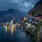 Cloudy evening in Hallstatt /Austria