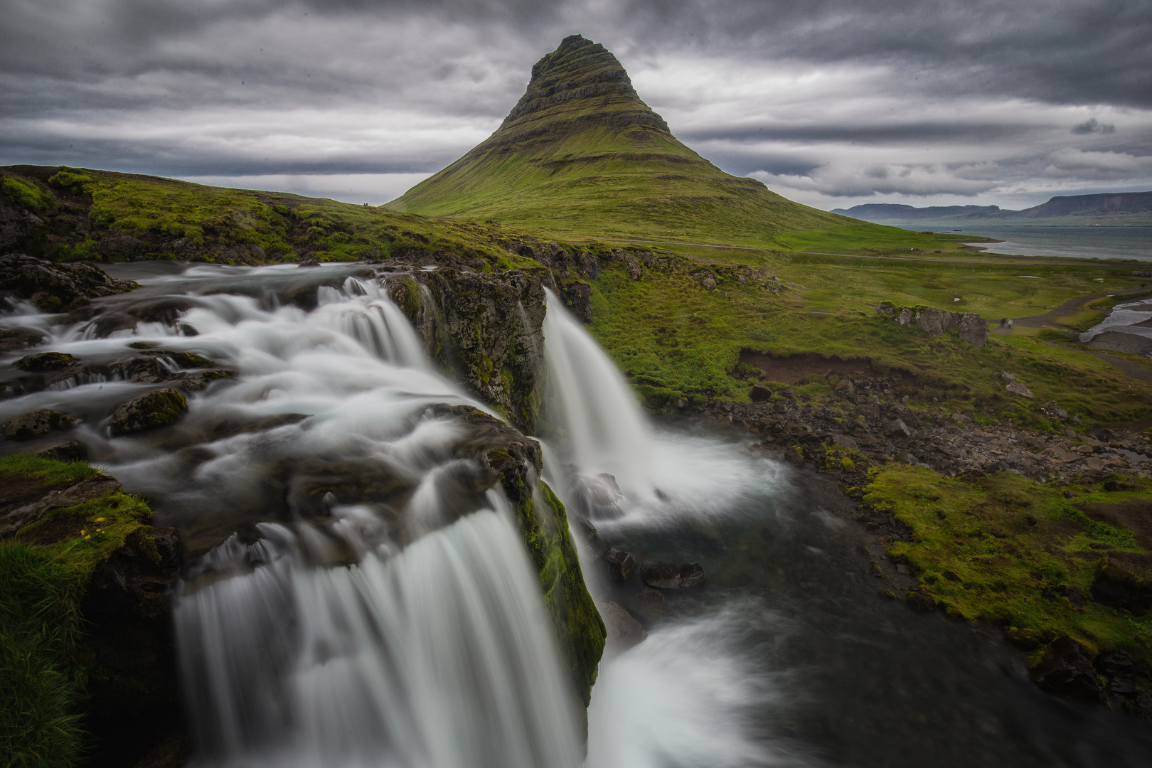 Cloudy Kirkjufell