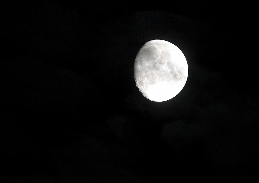 Cloudy Moon