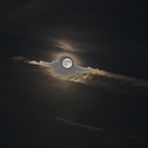 cloudy moon