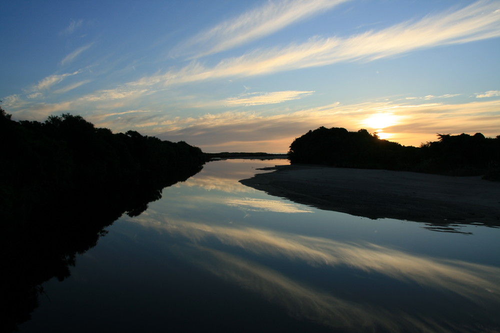 Cloudy River