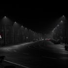 Cloudy Street Light in Cluj-Napoca