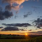 Cloudy sunset