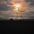 Cloudy Sunset in Africa