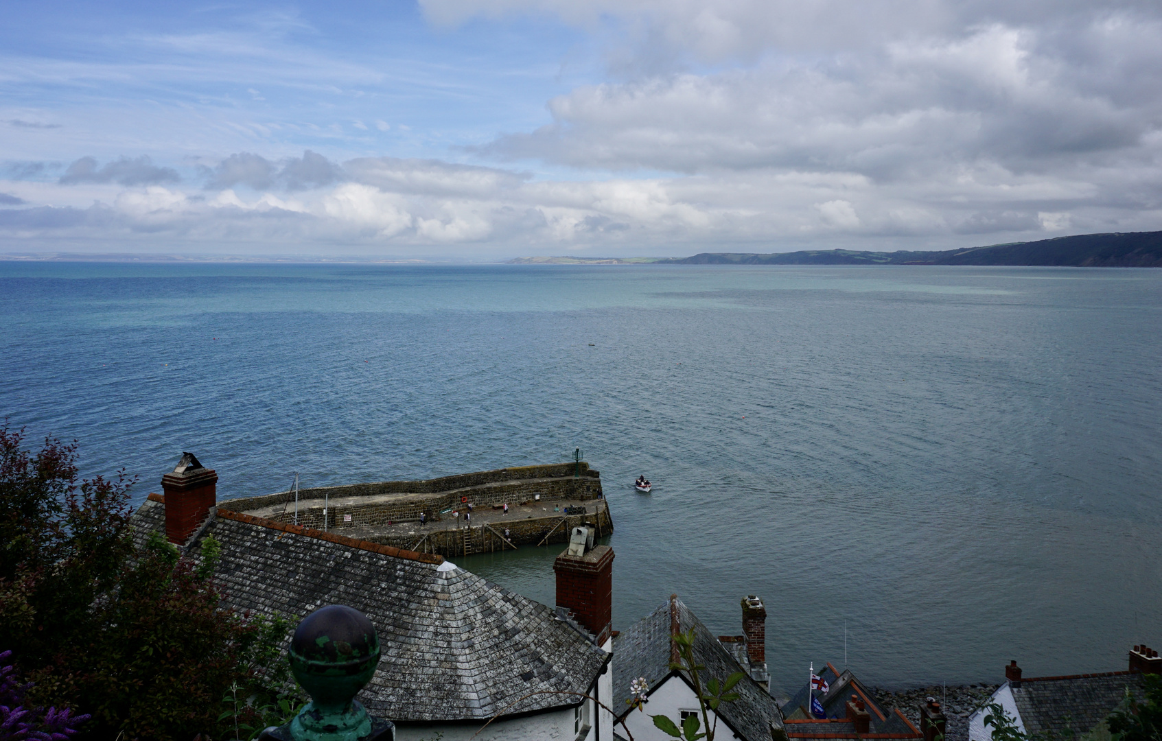 Clovelly / Ein Boot wird kommen...