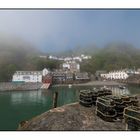 Clovelly Hafenimpression