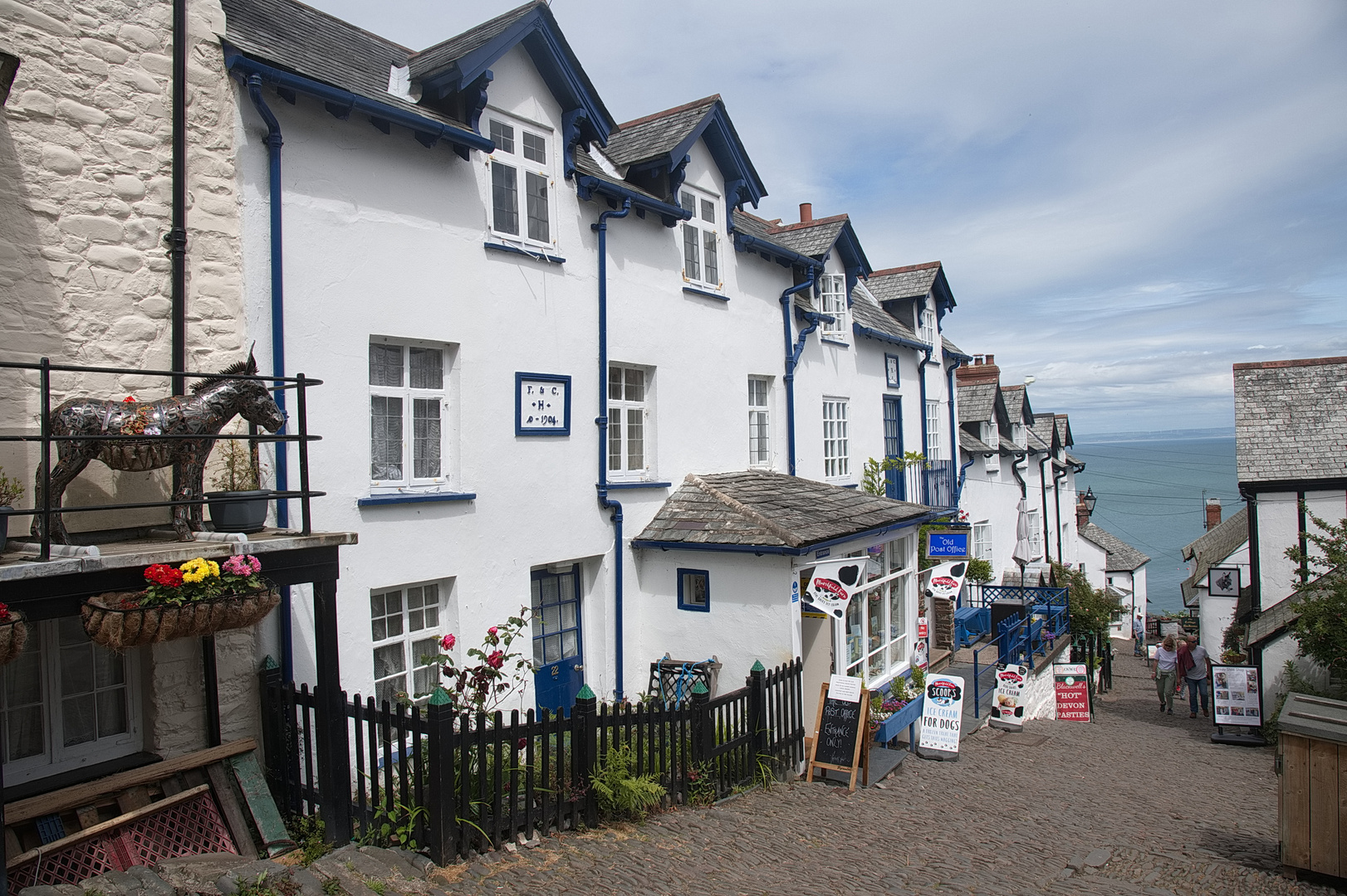 Clovelly in England 