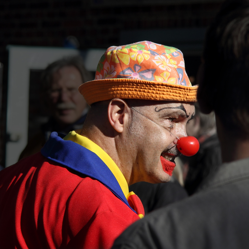 Clown bei der Arbeit... Version II