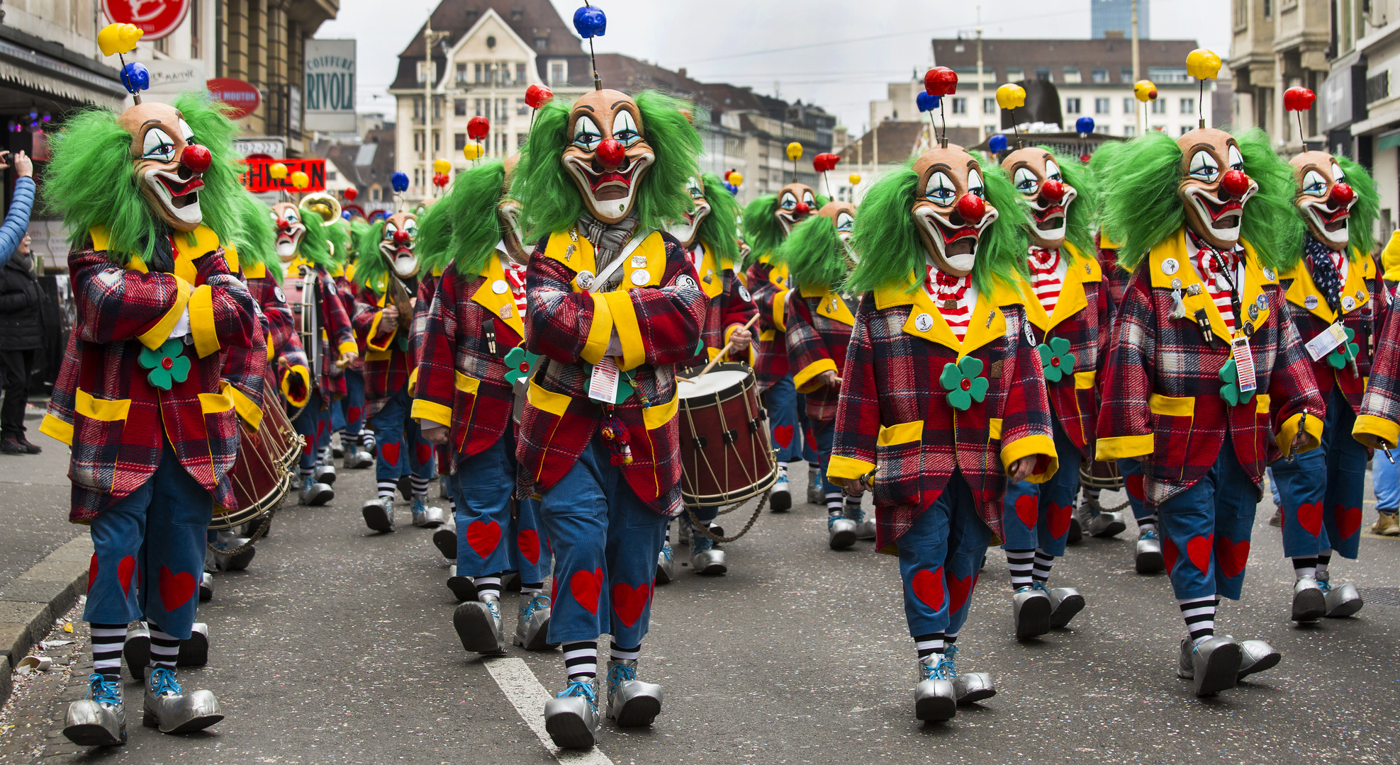 Clown-Clique in Basel