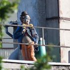 Clown in der Stadt