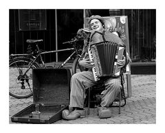 Clown mit Hund