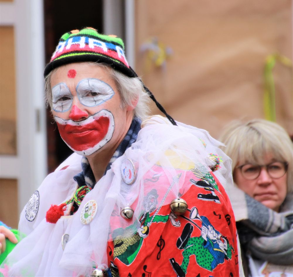 Clown street Fasching WdSt 123-col WdStdt