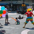 Clown with Balloons