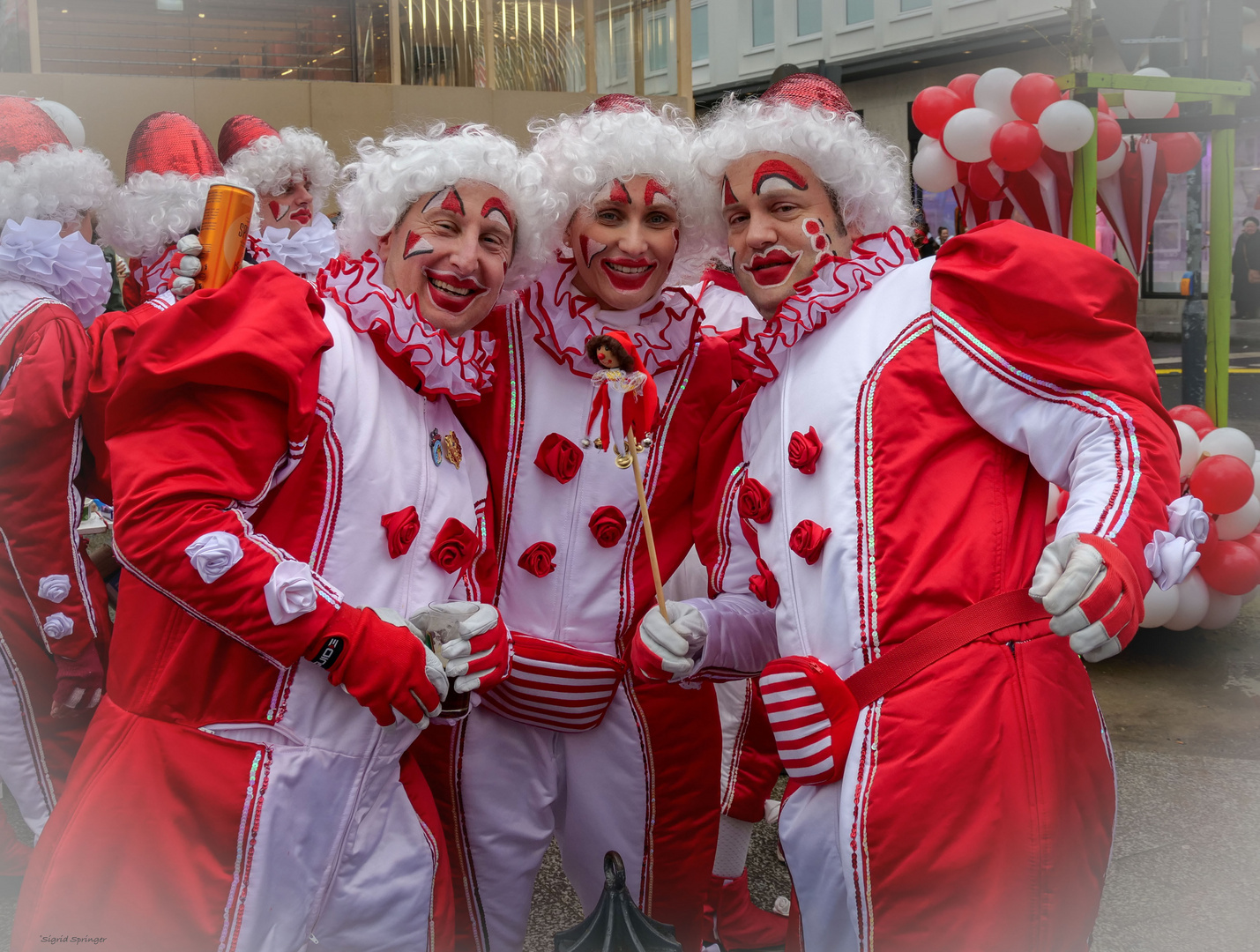 Clowns auf der Kö