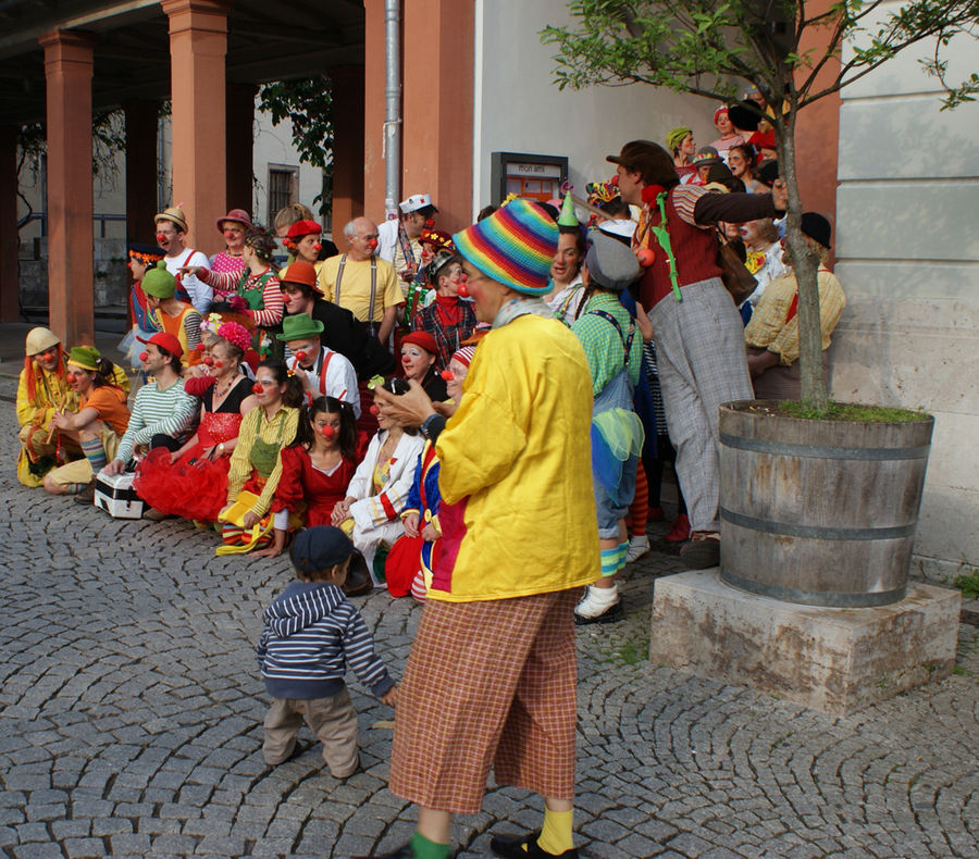 clownstreffen in weimar