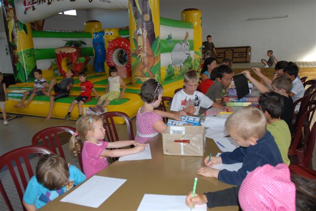 club enfant au camping orée de l'océan