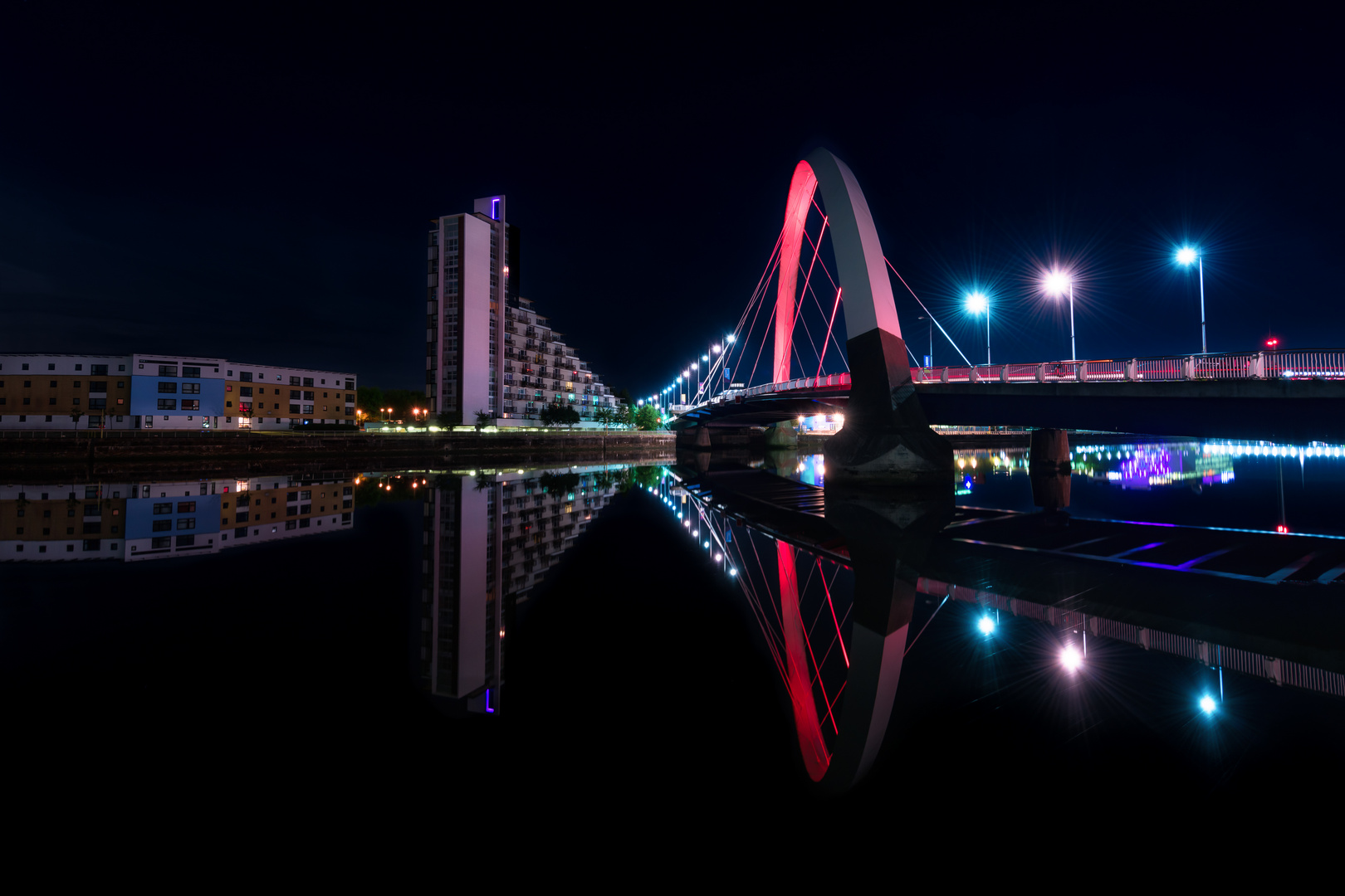 Clyde Arc Bridge Glasgow