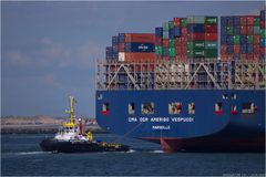 CMA CGM AMERIGO VESPUCCI / Container Vessel / Rotterdam