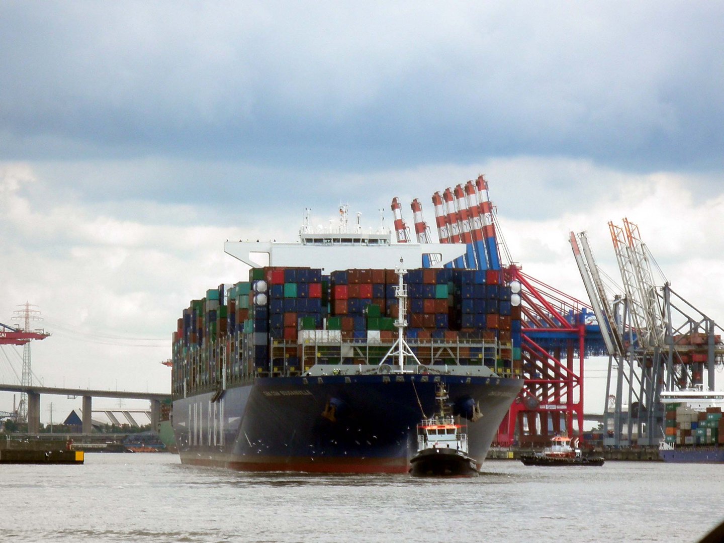 CMA CGM  BOUGAINVILLE   Teil 3