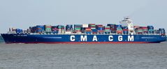 CMA CGM CALLISTO Elbinsel Krautsand