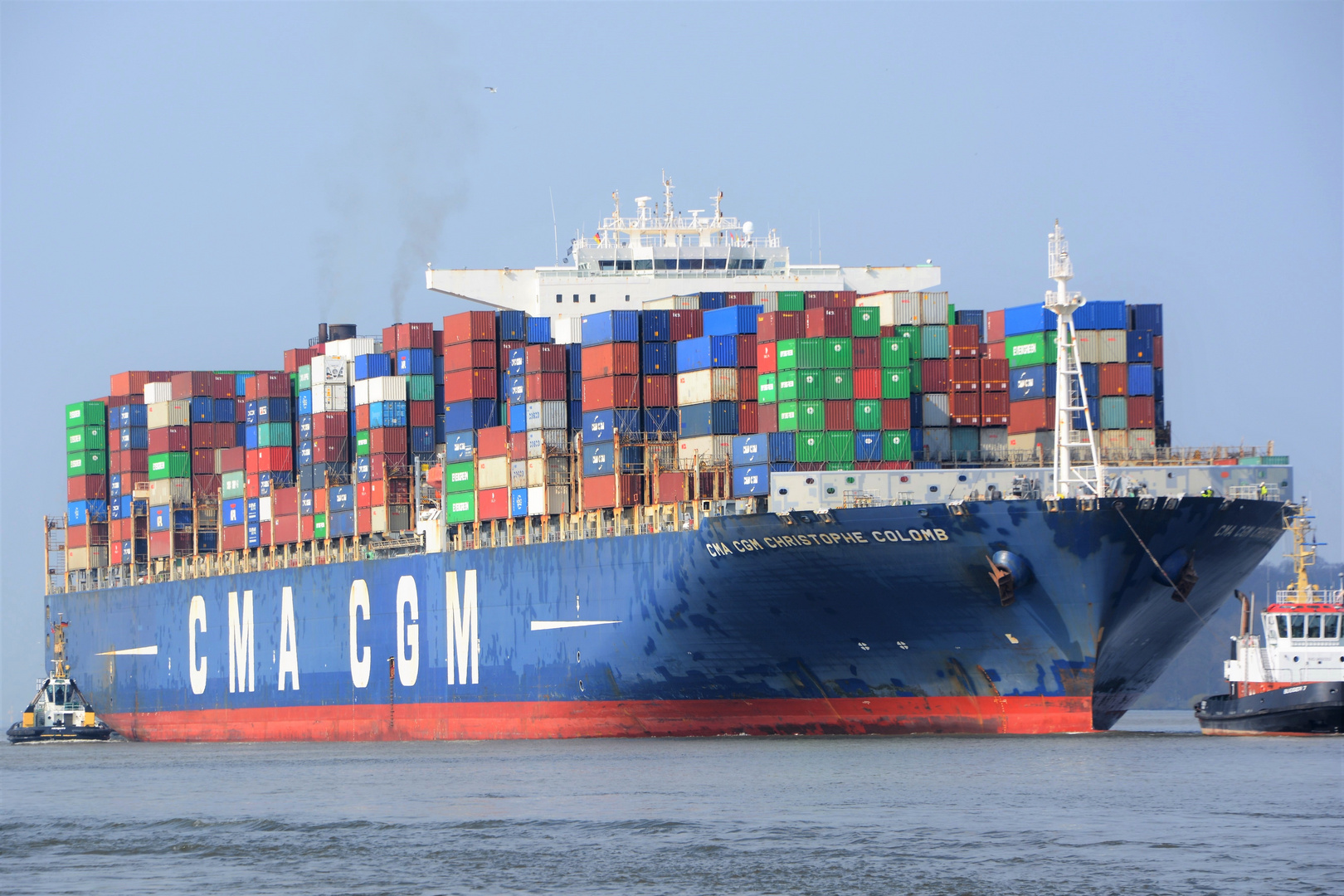 CMA CGM CHRISTOPHE COLOMB Foto & Bild bilder, fotos, nikon Bilder auf