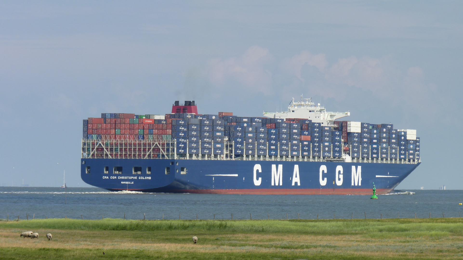 CMA CGM CHRISTOPHE COLOMB Foto & Bild schiffe und seewege