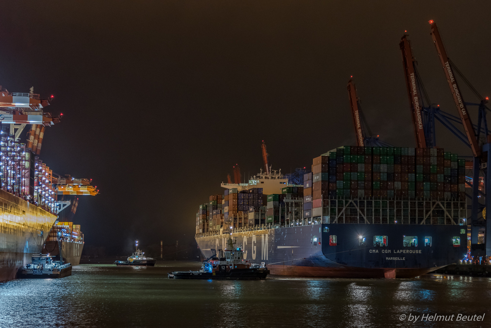 CMA CGM LAPPEROUSE - Leinen los 2