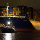 CMA CGM Marco Polo in Hamburg