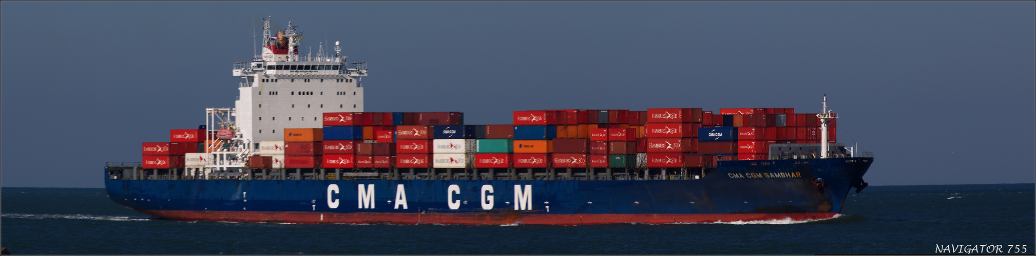 CMA CGM SAMBHAR / Container ship / Rotterdam / Bitte scrollen!