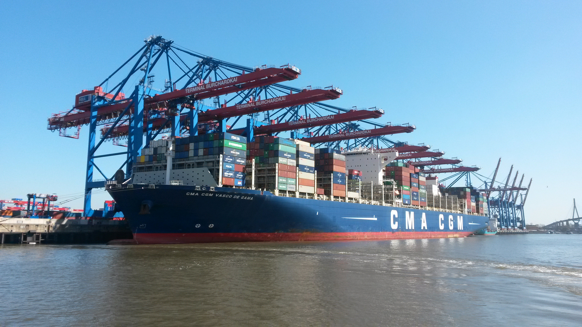 CMA CGM Vasco de Gama Foto & Bild hamburger hafen Bilder auf CMA CGM Vasco de Gama Foto & Bild hamburger hafen Bilder auf