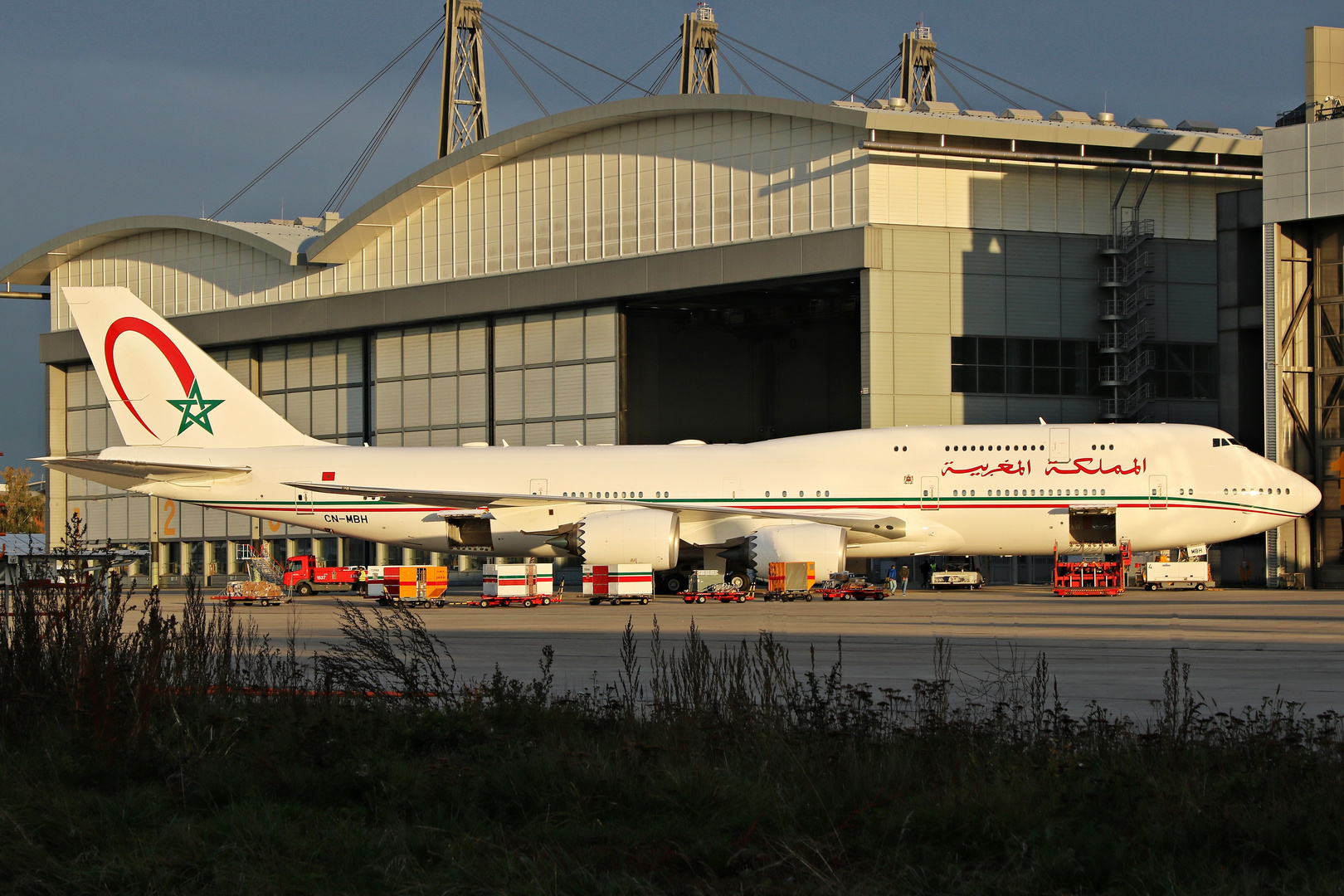 CN-MBH Morocco Government Boeing 747-8