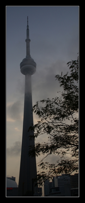 ~CN-Tower in der Abenddämmerung~