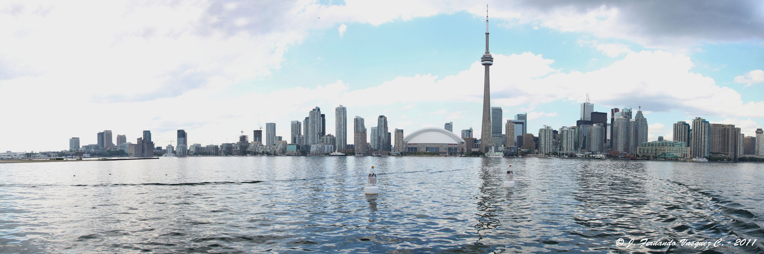 CN Tower Panoramic wiew