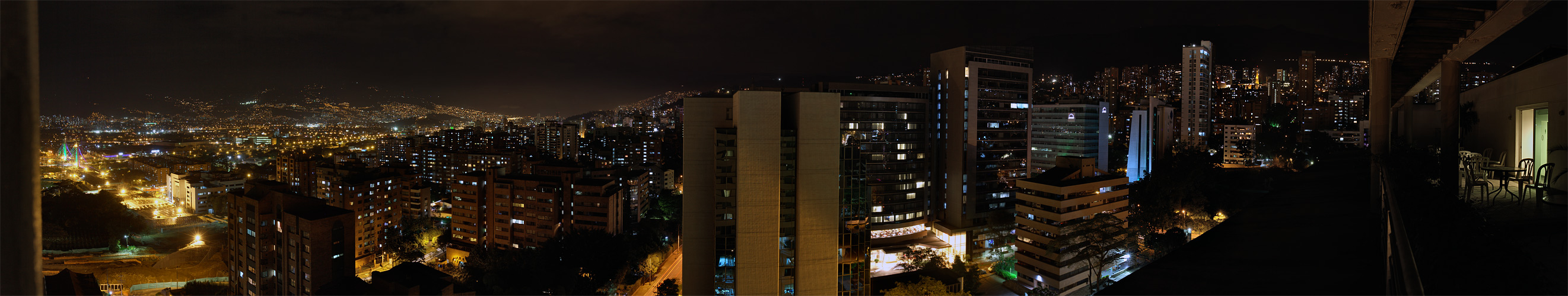 CO - 1 - Medellin night panorama