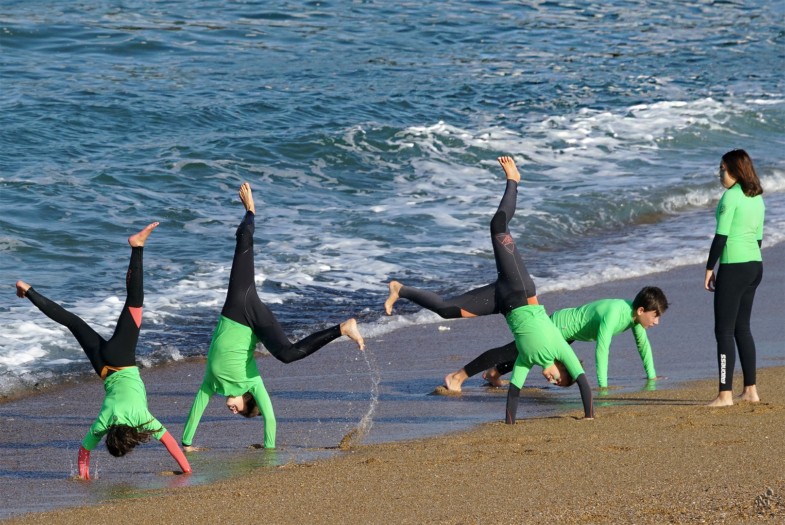 Coaching ... avant de surfer .....