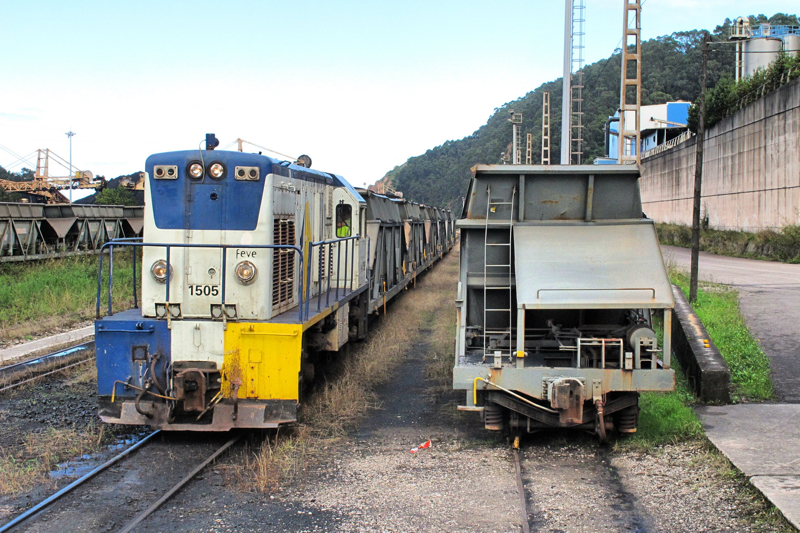 Coal train to the power station